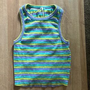 Anthropologie Striped Tank